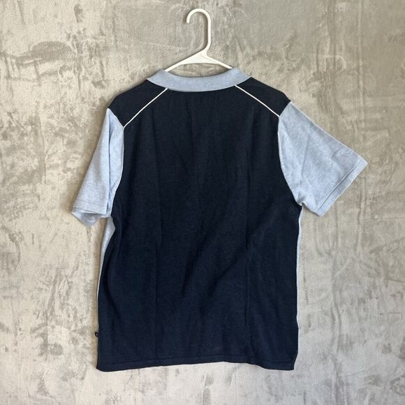 Tommy Bahama Men's Size M 100% Cotton Coast To Shore Sky Blue Polo Shirt - Picture 3 of 6